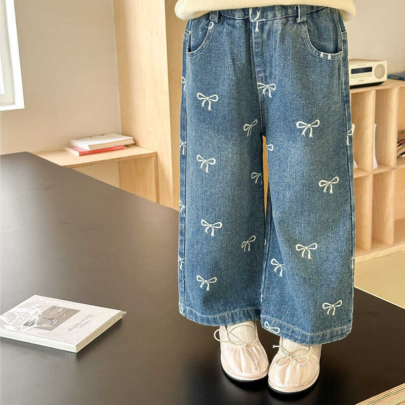 Girls Spring Autumn Jeans New  - Baby Clothing Drawing review and price