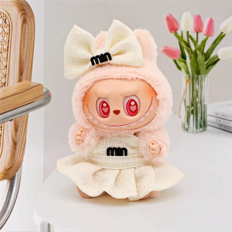 15 17cm For Labubu Doll Korean - Baby Clothing Items review and price
