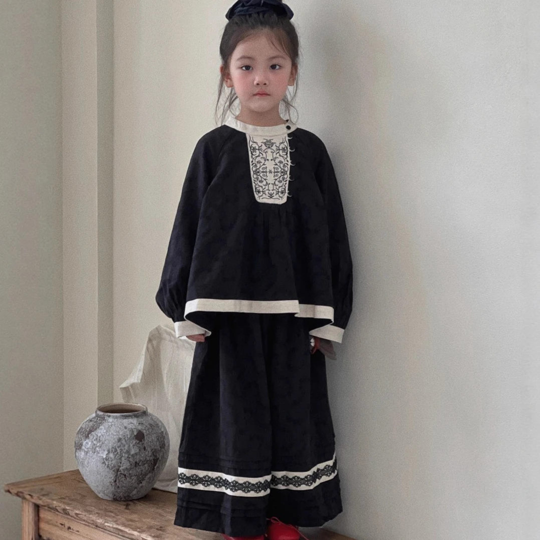 Girls Suit 2025 Autumn New Chi - Baby Clothing Industry review and price