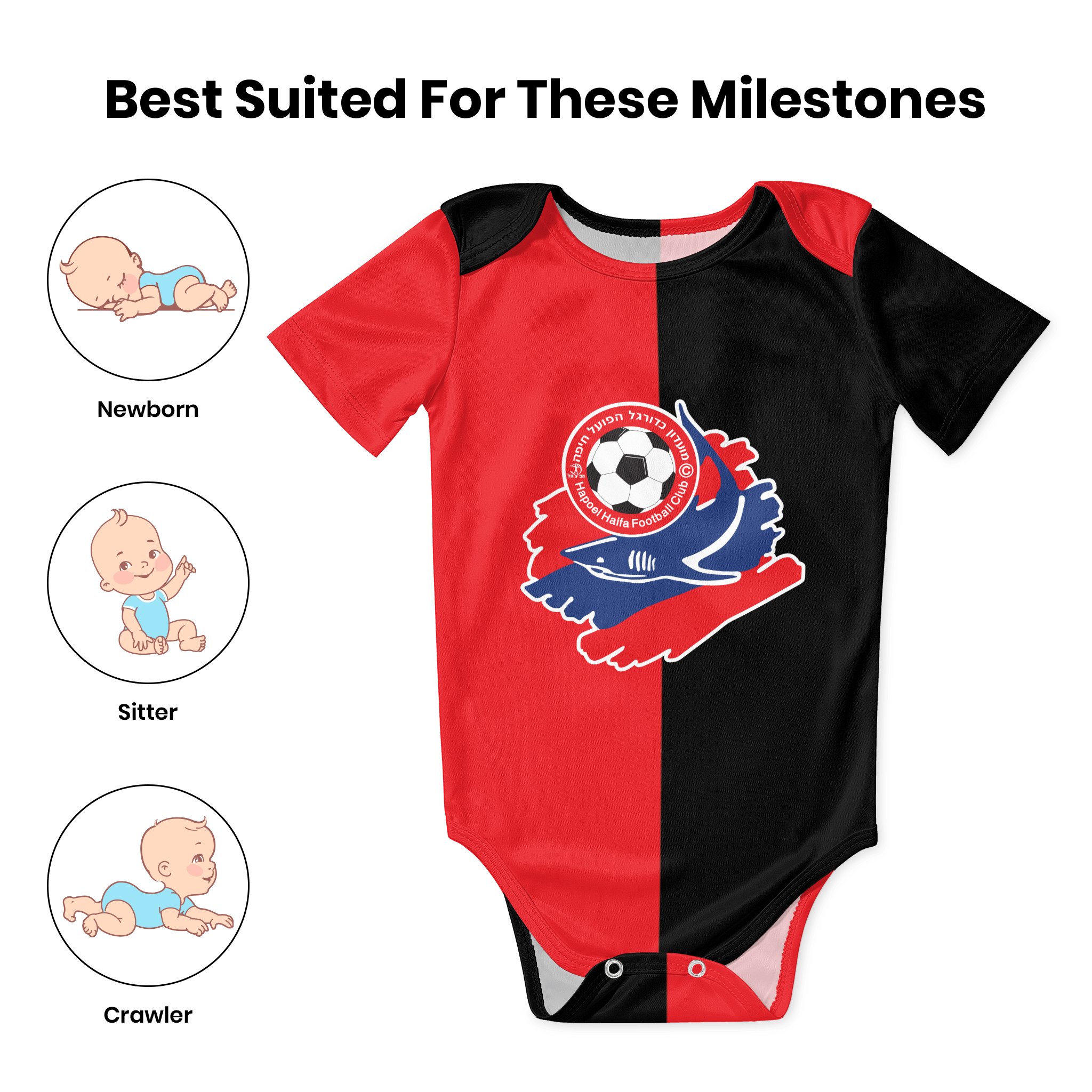 Hapoel Haifa Baby Bodysuit Uni - Baby Clothing Discount review and price