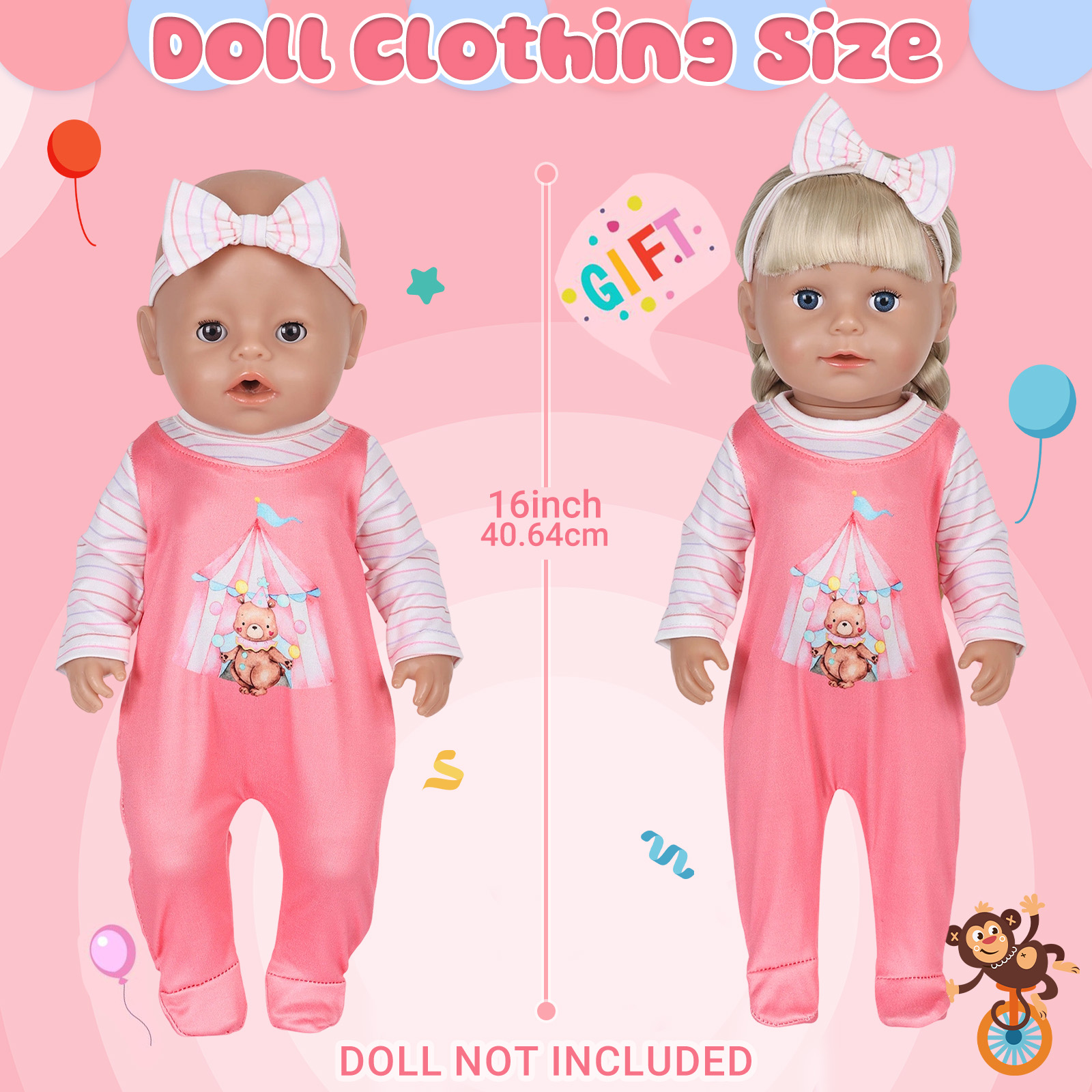 Doll Clothes for 16-18inch 40- - Baby Clothing Items review and price