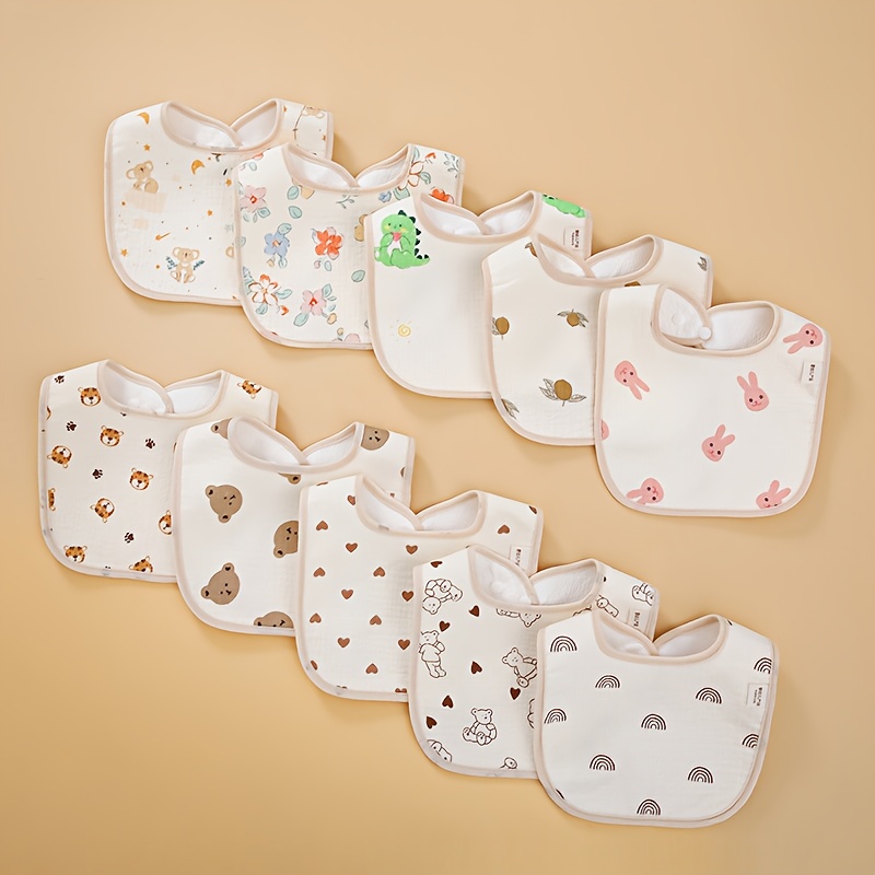 Soft Cotton Gauze Bibs for Inf - Baby Clothing Neutral review and price