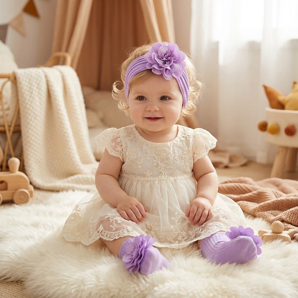 Baby Headband and Socks Two-Pi - Toddler Sock Set review and price