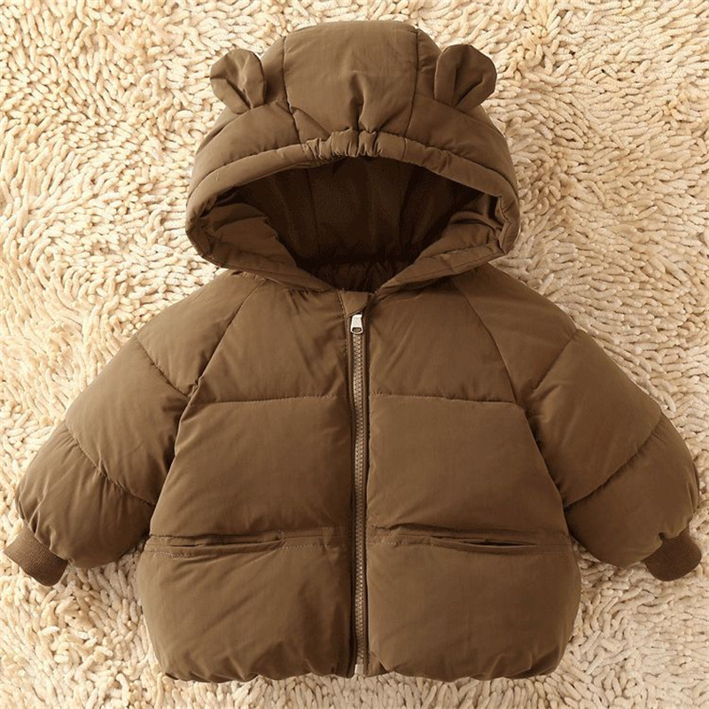 Girls Cotton Coat Boys Thick H - Baby Clothing Zip review and price