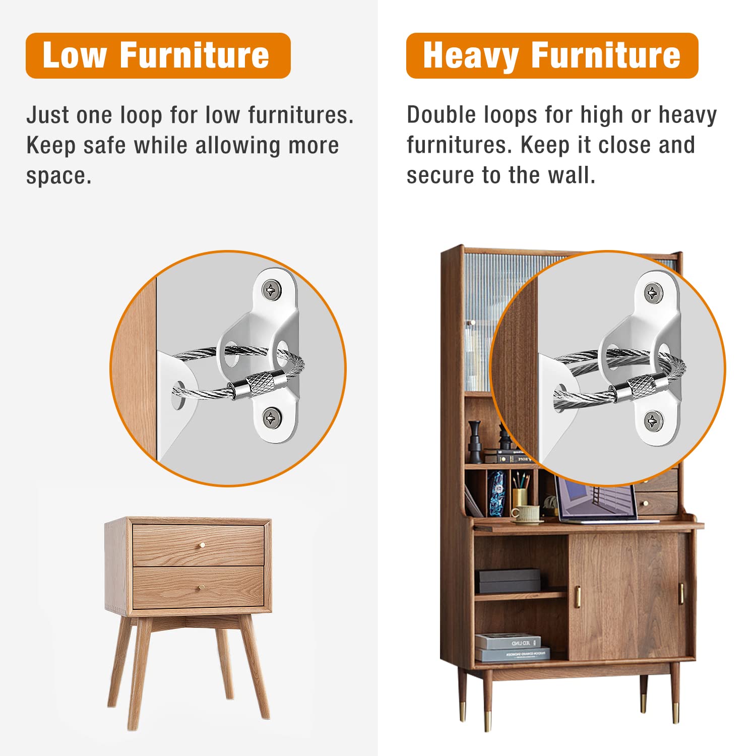 Anti-Baby Tilt Furniture Ancho - Baby Clothing Cupboard review and price