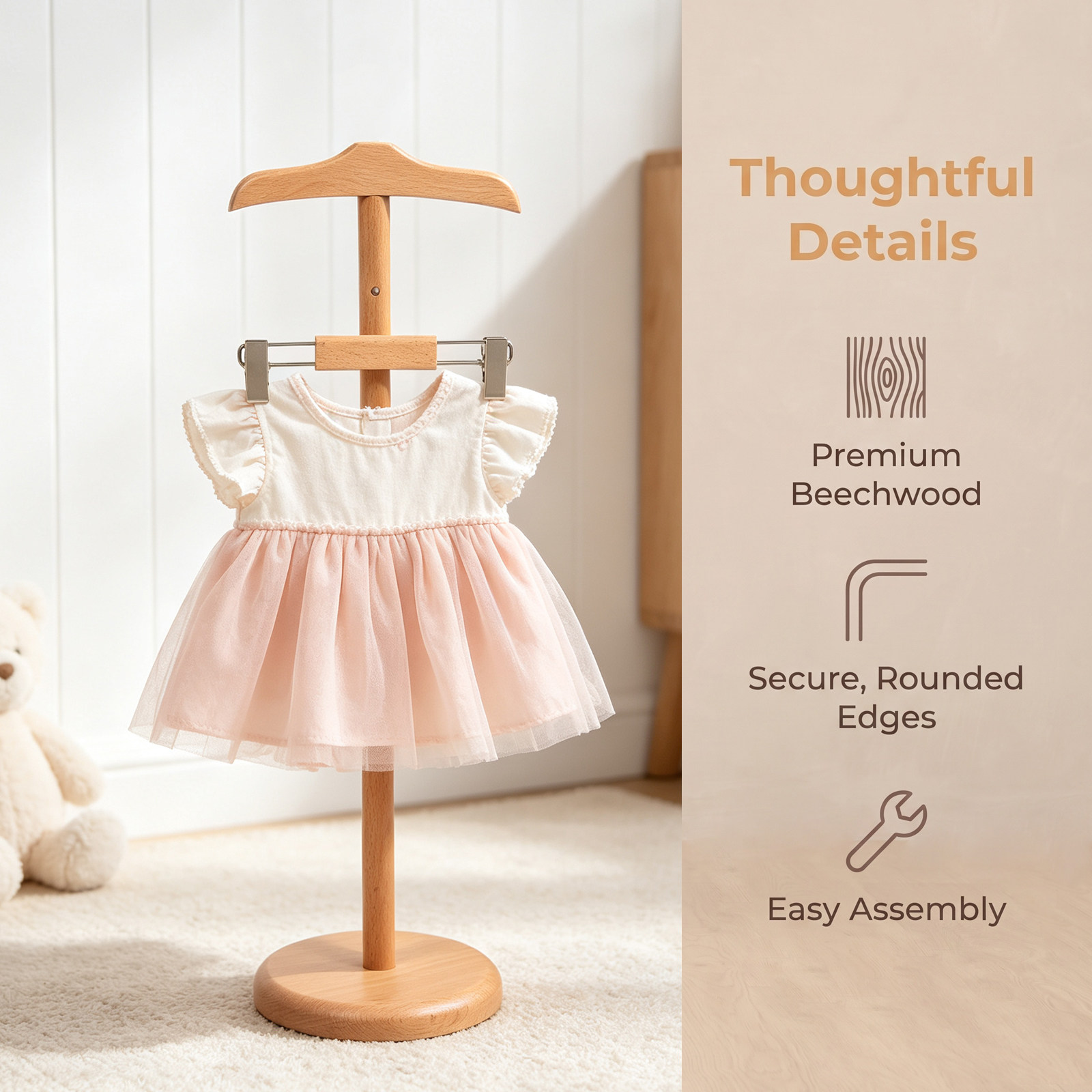Baby Clothes Display Stand Adj - Baby Clothing Rack For Baby Shower review and price