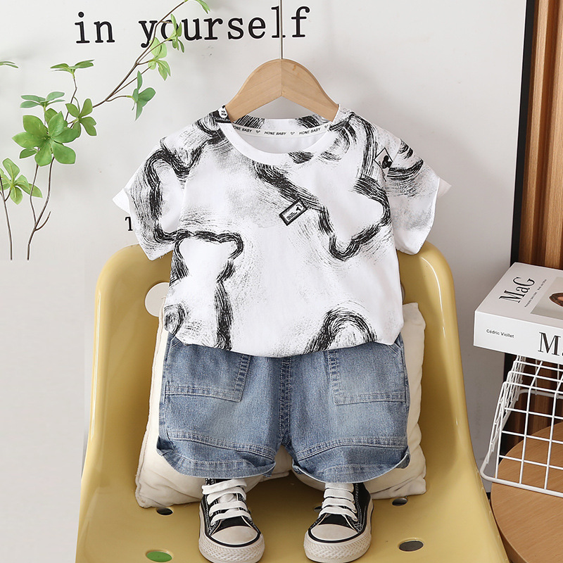 Toddler Boys Outfit Kids Summe - Baby Clothing Drawing review and price