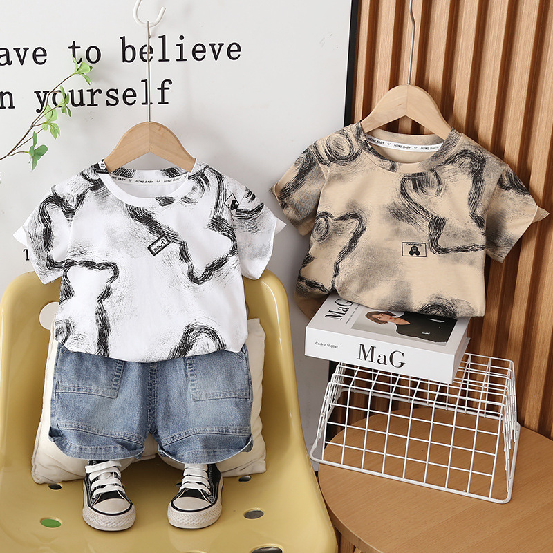Toddler Boys Outfit Kids Summe - Baby Clothing Drawing review and price
