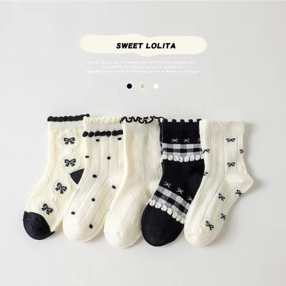 5Pairs 5 Pairs Set Cotton Crew - Toddler Sock Set review and price