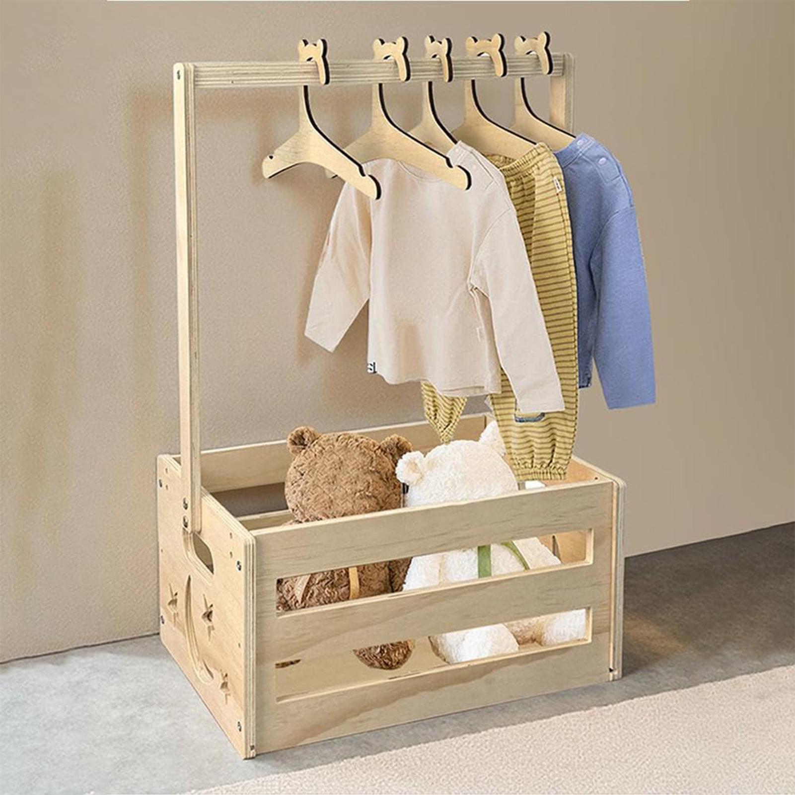 Baby Clothes Storage Box With  - Baby Clothing Rack For Baby Shower review and price