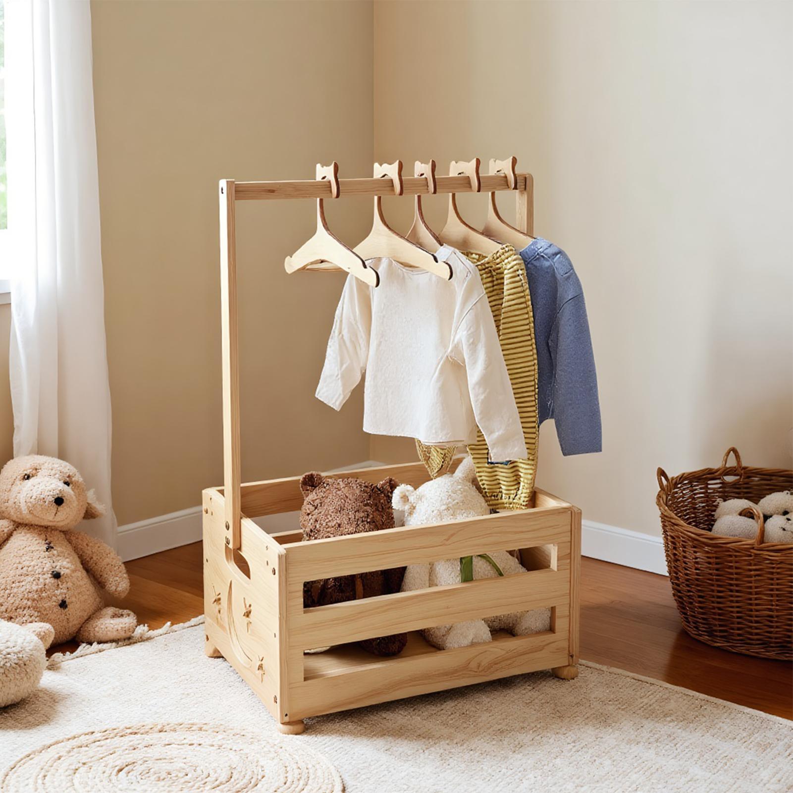 Baby Clothes Storage Box With  - Baby Clothing Rack For Baby Shower review and price