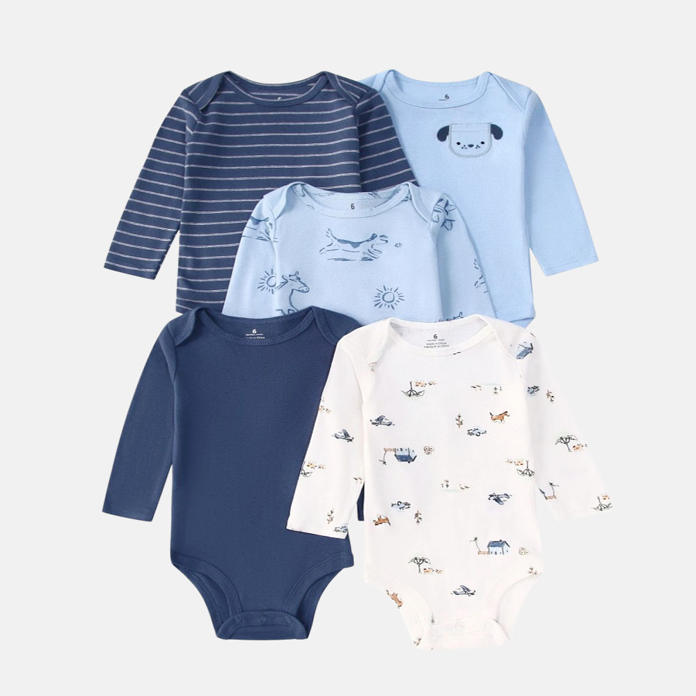 5 PCS Baby Boys Girls Bodysuit - Baby Clothing Next review and price