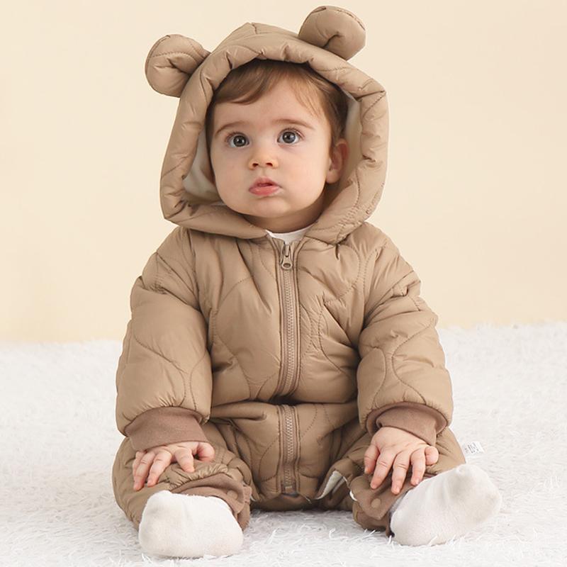Newborn Baby Romper Winter Thi - Baby Clothing Zip review and price