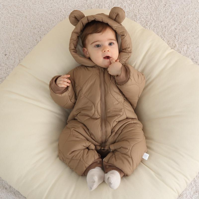 Newborn Baby Romper Winter Thi - Baby Clothing Zip review and price