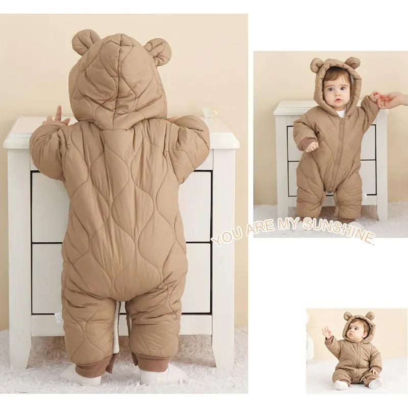 Newborn Baby Romper Winter Thi - Baby Clothing Zip review and price