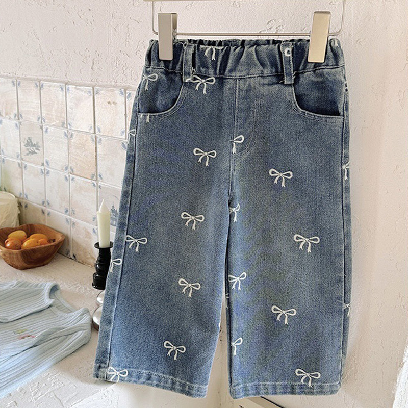 Girls Spring Autumn Jeans New  - Baby Clothing Drawing review and price