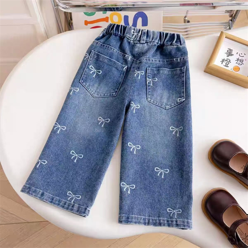 Girls Spring Autumn Jeans New  - Baby Clothing Drawing review and price